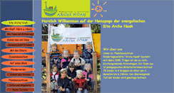 Desktop Screenshot of familienzentrum-kita-arche-noah.de